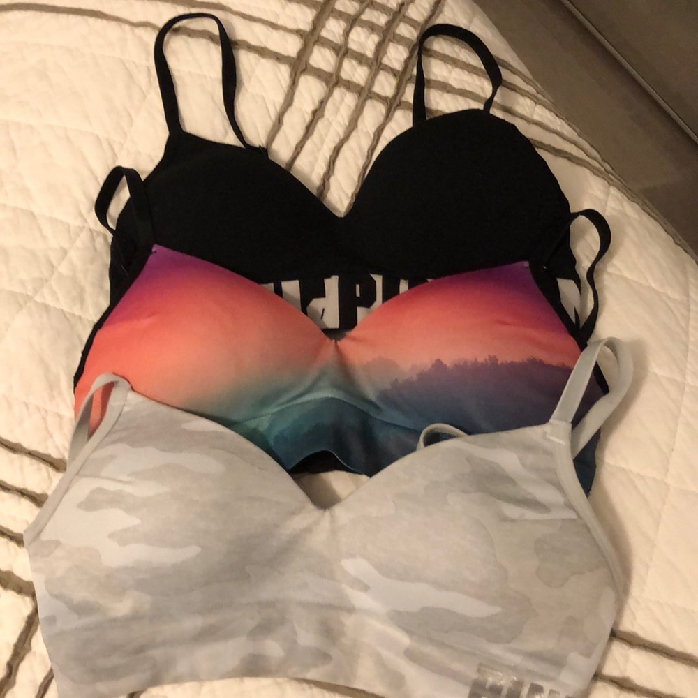 Cool and comfy sports bras.